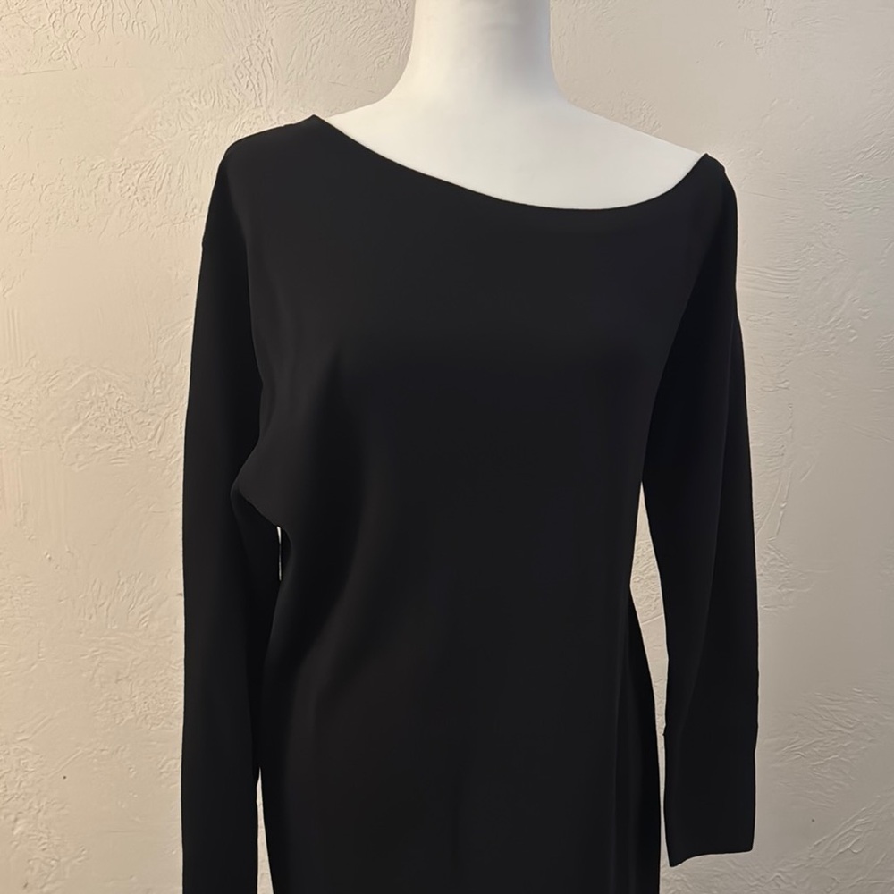 Elegant Black Off-Shoulder Dress